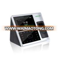 Free software face recognition fingerprint biometric device time attendance system with access control