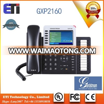 Grandstream GXP2160 6 lines Enterprise HD IP Phone SIP phone with POE USB Bluetooth wireless phone
