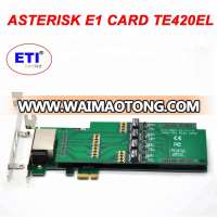 Asterisk Card TE420E PCI-E 4 port E1 T1 J1 Digium For 2U Version