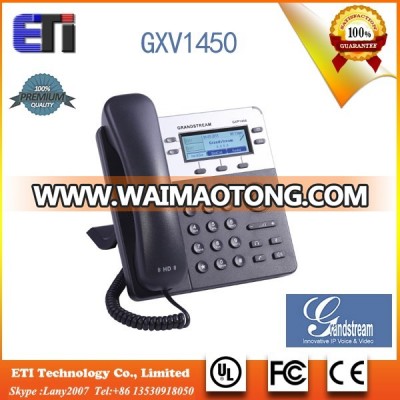 Grandstream GXP1450 2 SIP line HD Enterprise IP Phone with POE office phone