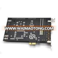 Asterisk Digital Trunk Card TE220E PCI-Express J1interface 2 Port T1 / E1 / PRI digium for 4U opensource