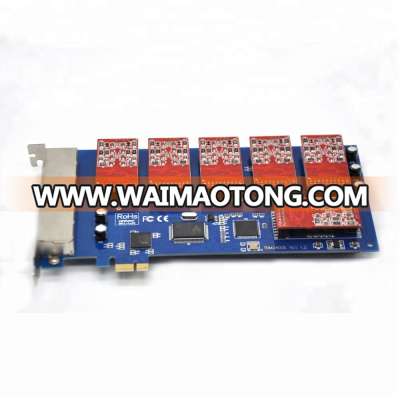 Asterisk card TDM2400 PCI 24 FXO/FXS Ports Voip Modules Analog Digium Trixbox Card For 4U Version support trixbox/elastix/ip pbx