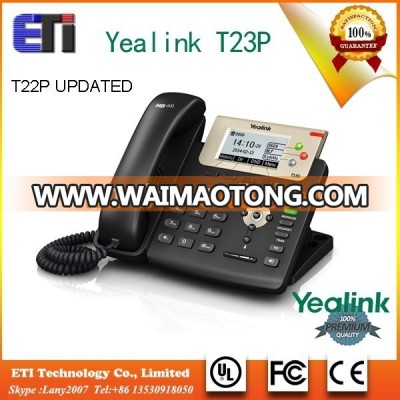 100% Original Yealink SIP-T23P Enterprise HD IP Phone